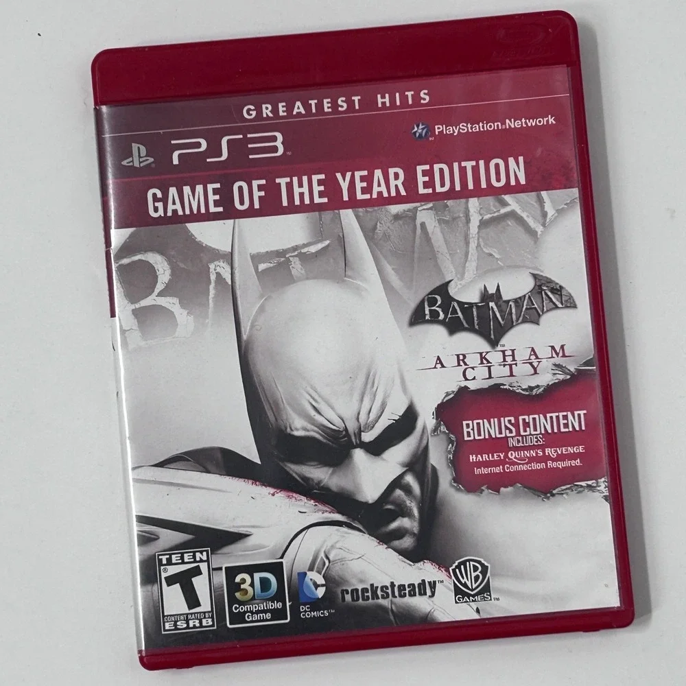 Batman Arkham City Game of the Year Edition PS3 Greatest Hits Sony PlayStation 3